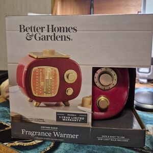 Better Homes And Gardens Vintage Radio Fragrance Warmer, Wax Cubes Included